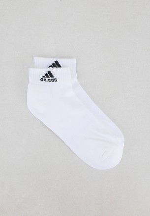 Adidas Men Ankle Socks White