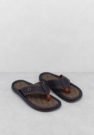 Cartago Men's Slippers Fiji Dedo Navy