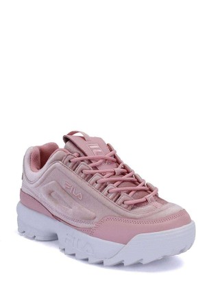 Fila Women's Disruptor Shoes Light Pink