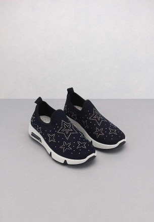 Hoops Kids Casual Shoes Navy