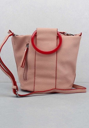 Lararossi Women's Satchel Bag Pink