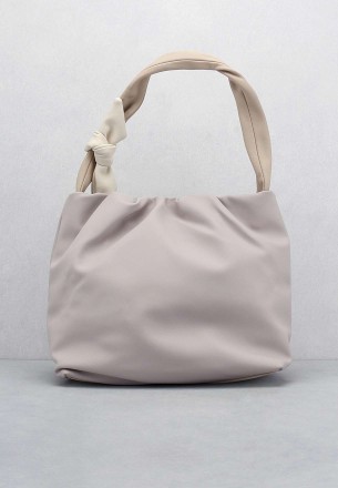 Lararossi Women's Satchel Bag Beige