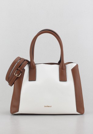 Lararossi Women's Satchel Bag White