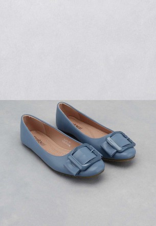 Lararossi Women's Flat Shoes Blue