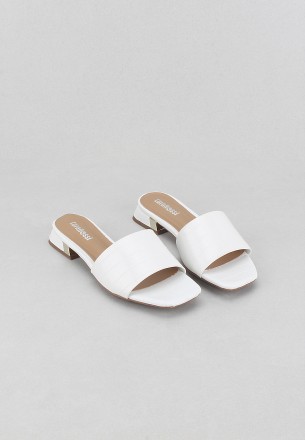 Lararossi Women's Slippers White