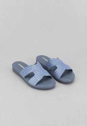 Lararossi Women's Slippers Blue