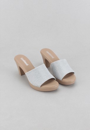 Lararossi Women's Heels Shoes Silver