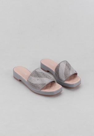 Lararossi Women's Slippers Grey