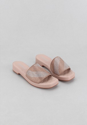 Lararossi Women's Slippers Beige