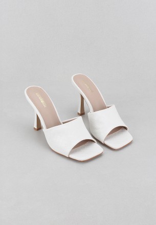 Lararossi Women's Heels Shoes White
