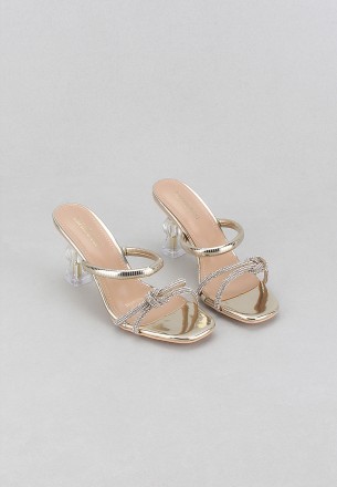 Lararossi Women's Heels Shoes Gold
