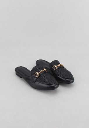 Lararossi Women Slippers Black