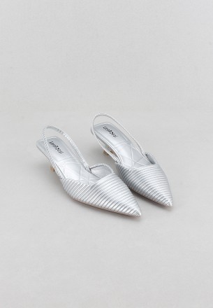 Lararossi Women Heels Silver