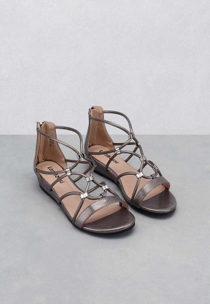 Lararossi Women's Sandals Metallic