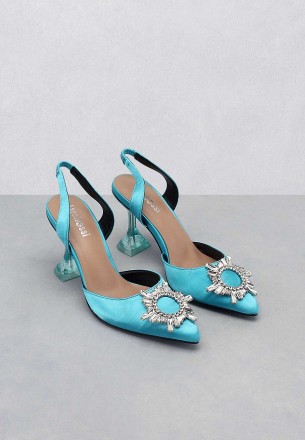 Lararossi Women's Heel Shoes Blue