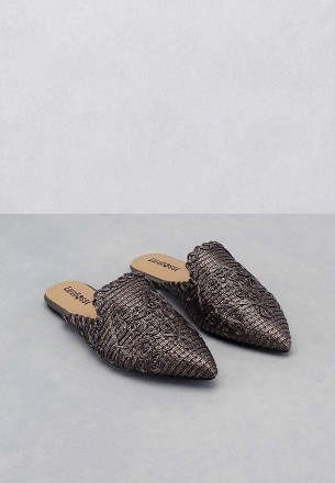 Lararossi Women's Flat Shoes Grey