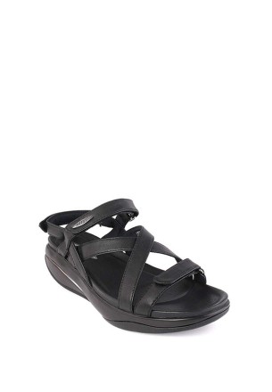 Mbt Women's Kiburi Sandal Black