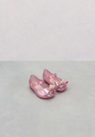 Melissa Kids Mini Ultragirl Special Flat Shoes Pink