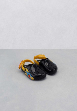 Melissa Kids Mini Furadinha Babouch Sandal Black