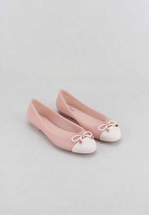 Melissa Women's Doll V Flat Shoes Light Pink