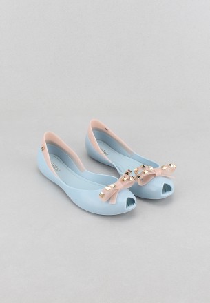 Melissa Women's Queen Viii Flat Shoes Blue
