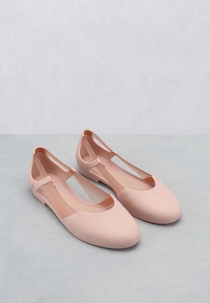 Melissa Women's Greta  Flat Shoes Light Pink