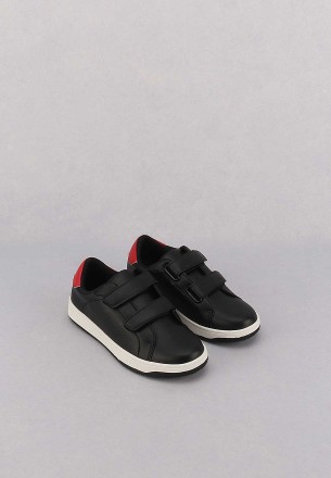 Meran Kids Casual Shoes Black