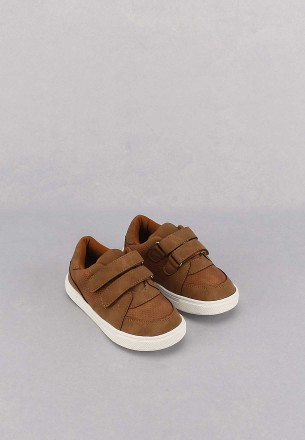 Meran Kids Casual Shoes Brown