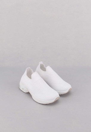Meran Kids Casual Shoes White