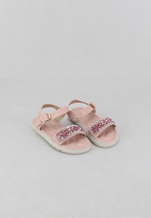 Meran Girls Sandals Pink