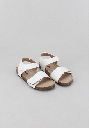 Meran Girls Sandals White