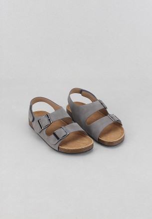 Meran Girls Sandals Grey