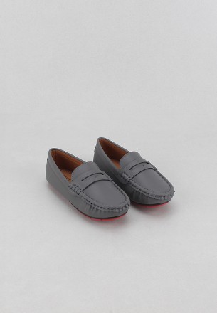Meran Kids Flat Shoes Gray