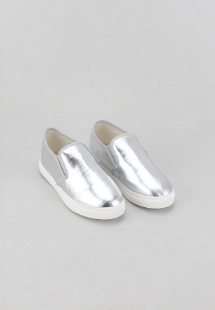 Meran Kids Casual Shoes Silver