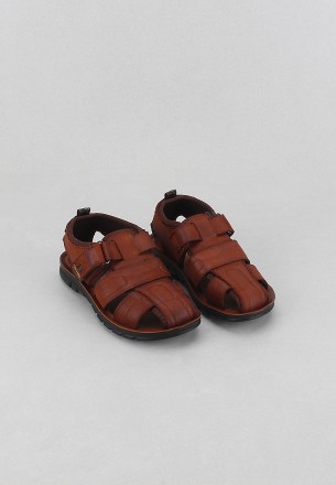 Meran Boys Sandals Coffee