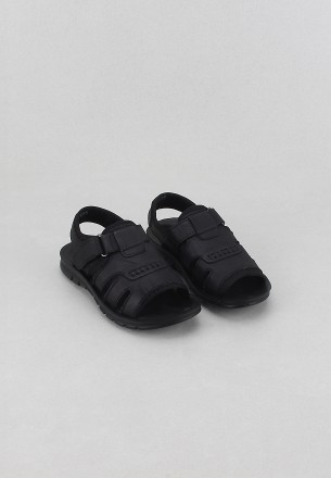 Meran Boys Sandals Black