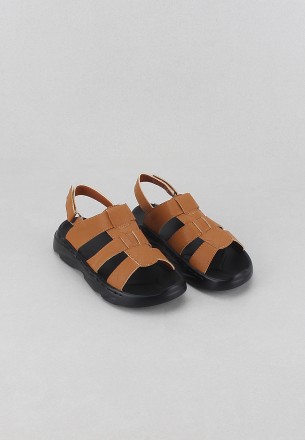 Meran Girls Sandals Brown