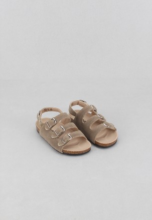 Meran Girls Sandals Beige