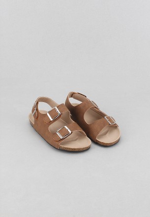 Meran Girls Sandals Brown