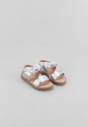 Meran Girls Sandal Silver