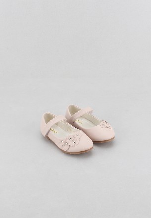 Meran Kids Flat Shoes Light Pink