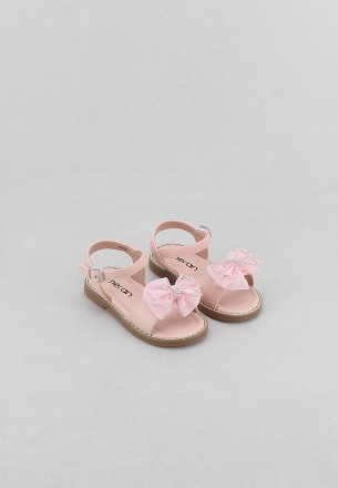 Meran Kids Flat Shoes Pink