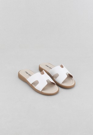 Meran Kids Slippers White