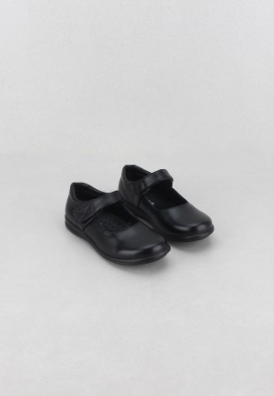 Meran Girls Slip Ons Black