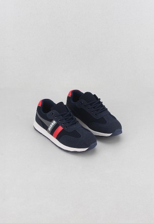 Meran Boys Casual Shoes Navy