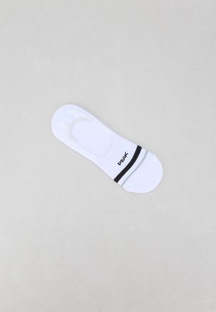 Peak Women's Invisible Socks White