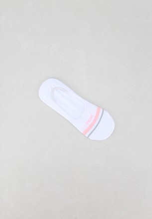 Peak Women's Invisible Socks White