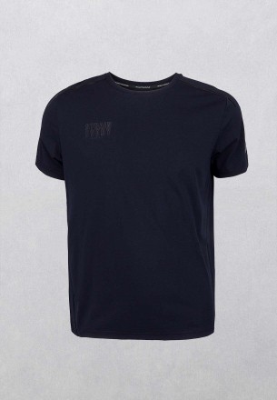 Peak Men's Round Neck T-shirts Navy