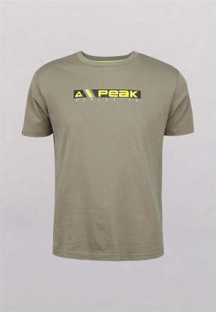 Peak Men's T-shirt Grey