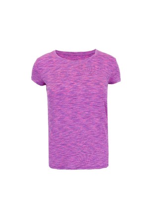 Peak Women's Round Neck T-shirt Pink